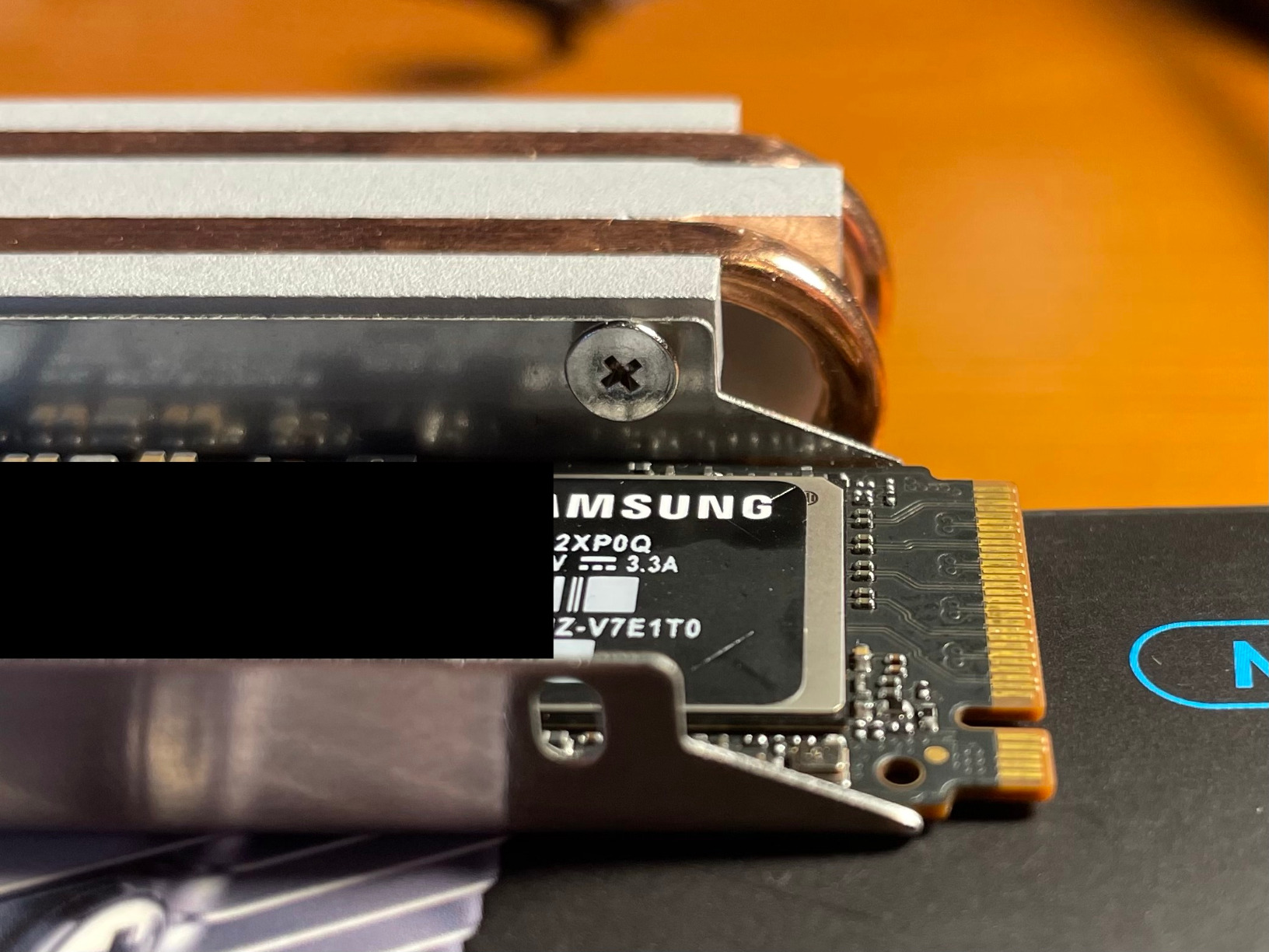 ineo M.2 2280 PCIe 5 SSD Rocket Heatsink Built-in Cooling Fan [M3] customer photo 1