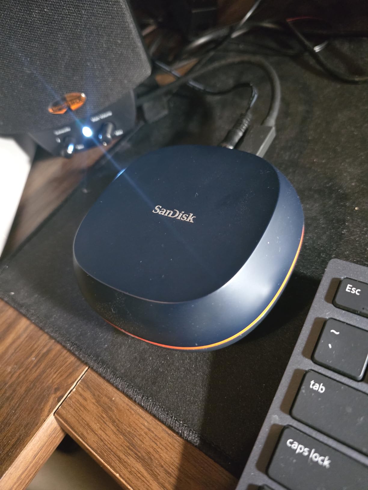SANDISK 8TB Desk Drive SSD - Desktop External Solid State Drive, Up to 1000MB/s, USB-C, USB 3.2 Gen 2 - SDSSDT40-8T00-NA25 customer photo 1
