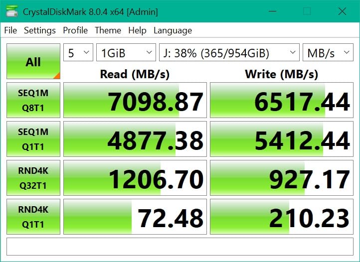Lexar 8TB NM790 SSD PCIe Gen4 NVMe M.2 2280 Internal Solid State Drive, Up to 7000/6200 MB/s Read/Write, Compatible with PS5, for Gamers and Creators, Black (LNM790X008T-RNNNU) customer photo 2