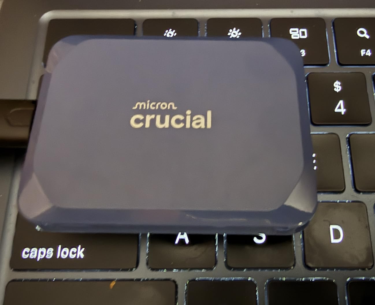 Crucial X10 8TB Portable SSD, Up to 2,100MB/s, USB 3.2 USB-C, External Solid State Drive, Compatible with Windows, Mac & Android, Durable Storage for Games, Photos & Files, Blue - CT8000X10SSD9-02 customer photo 1