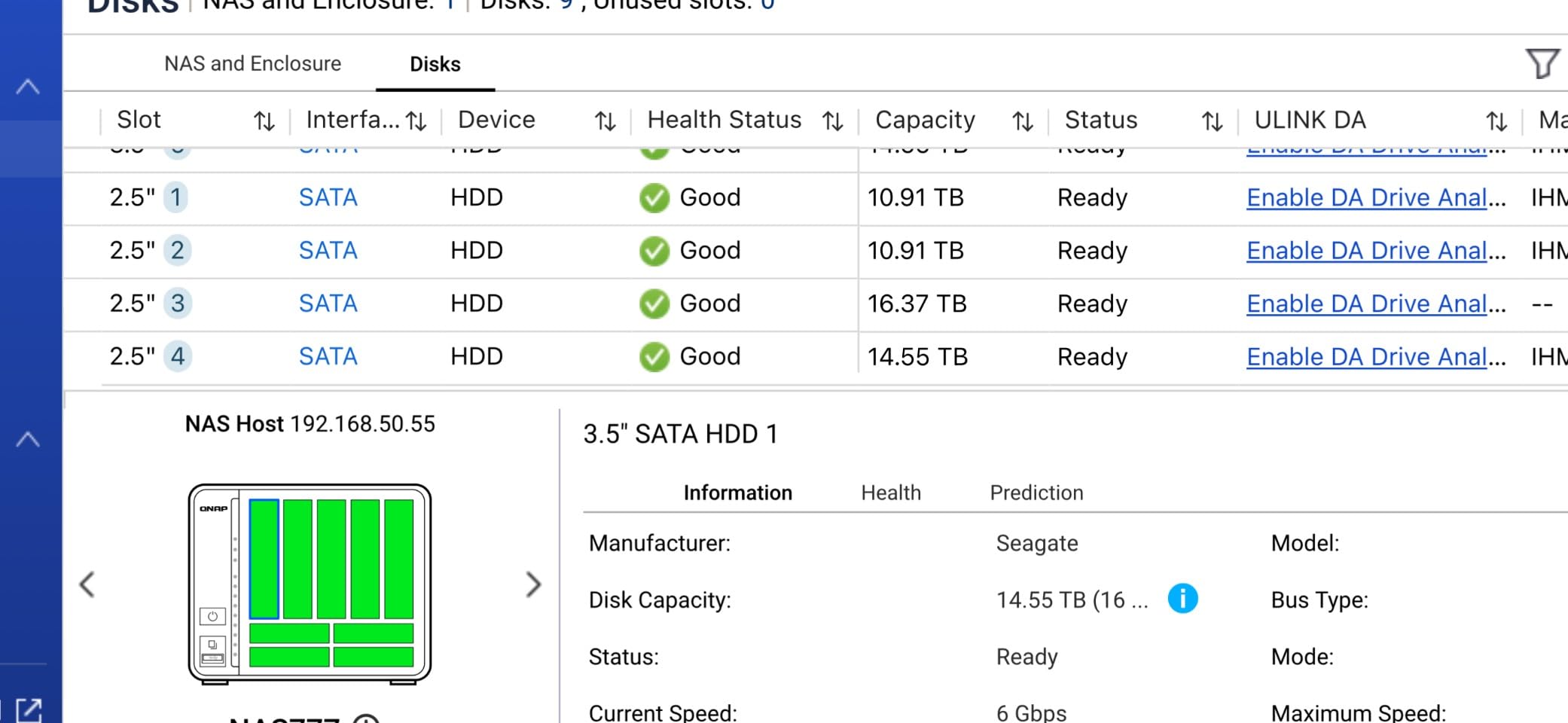 QNAP TS-632X-4G-US 6 Bay 10GbE Desktop NAS with ARM Alpine AL524 Quad-core Processor and 4 GB DDR4 RAM (Diskless) customer photo 2