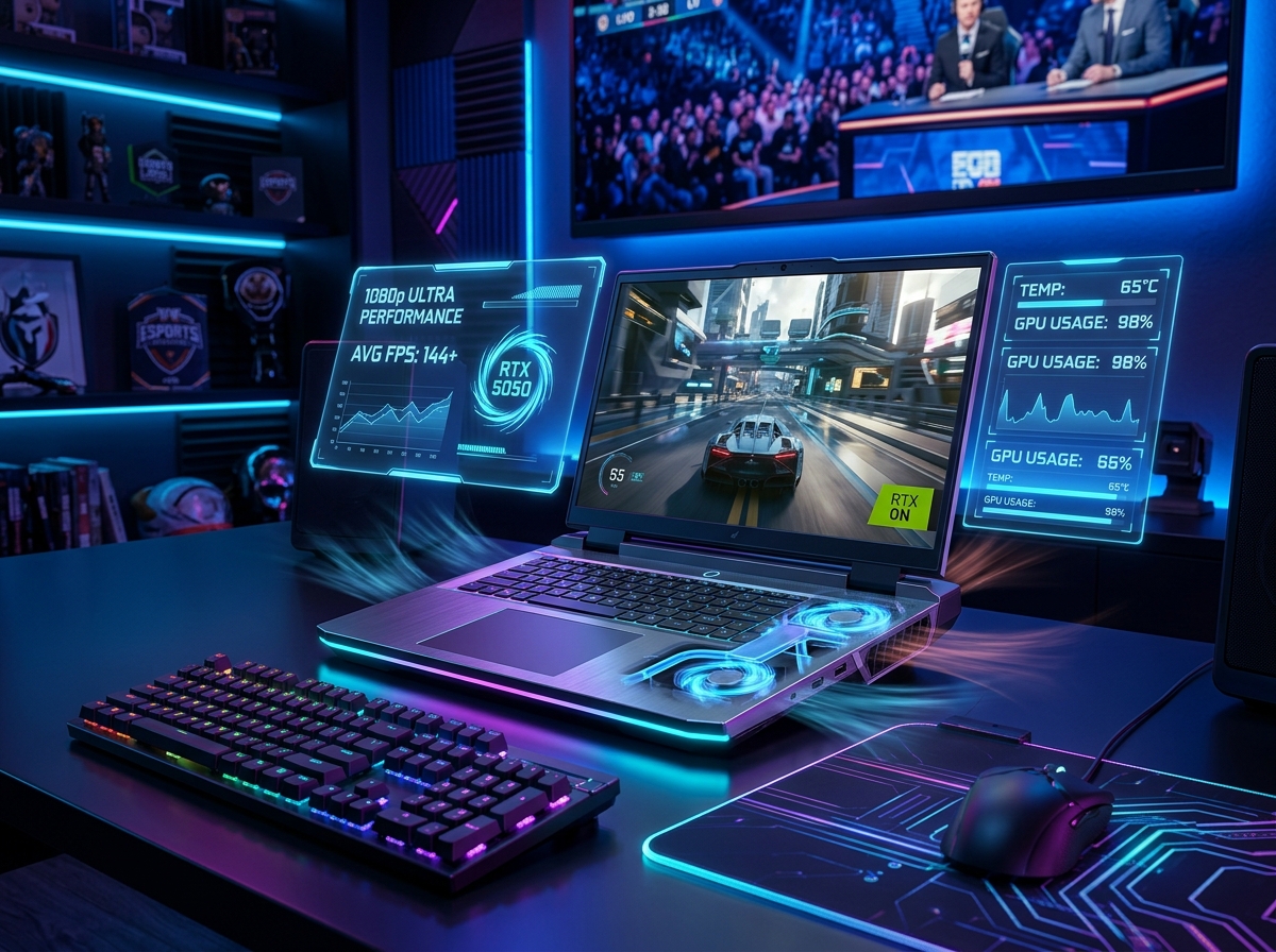 10 Best Budget RTX 5050 Laptops (2026): 1080p Ultra Benchmarks