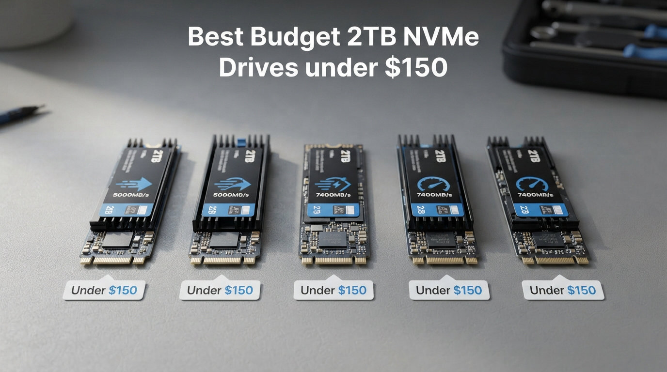 10 Best Budget 2TB NVMe Drives (2026) Under $150