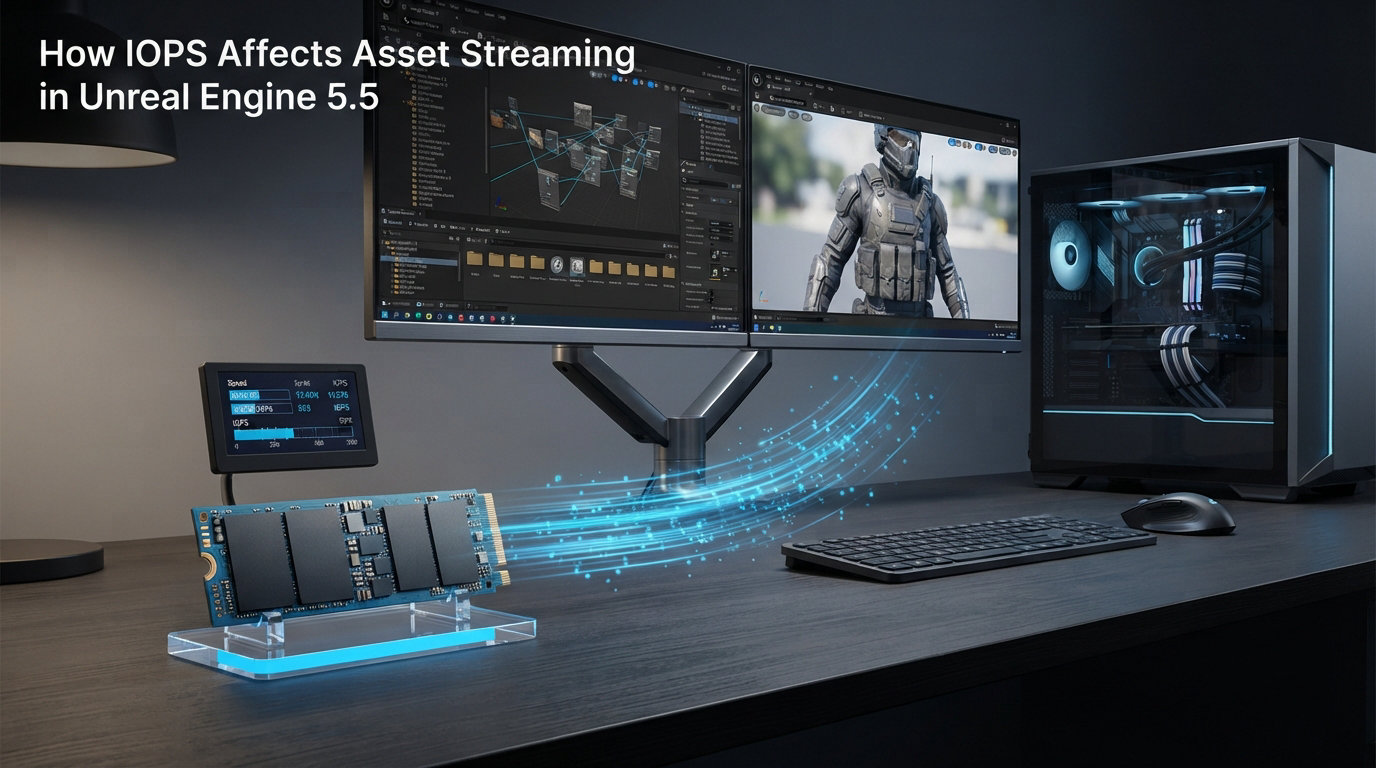 How IOPS Affects Asset Streaming in Unreal Engine 5.5 2026